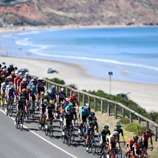 Le World Tour 2017 de cyclisme a débuté il y a trois semaine en Australie. [Keystone - Dan Peled - EPA]
