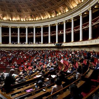 Les députés français lors d'une session à l'Assemblée nationale le 1er août 2017. [AFP - Philippe Lopez]