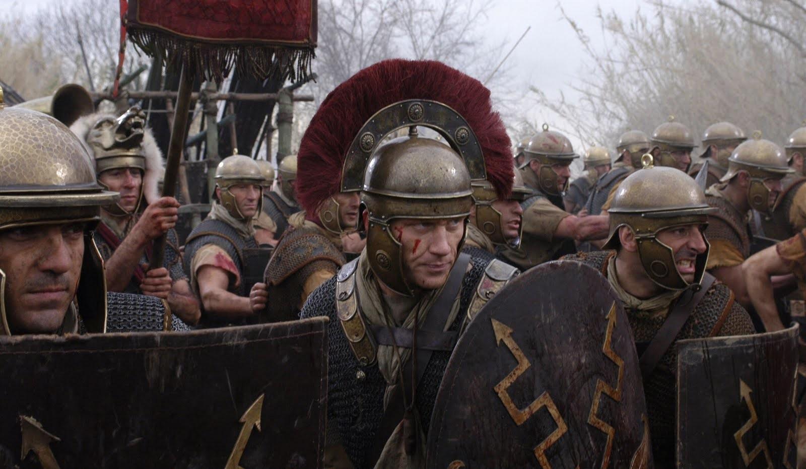 Une scène de la série "Rome", coproduite par HBO et la BBC. [BBC - HBO]