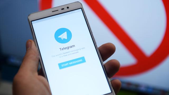 La Russie menace de bloquer la messagerie cryptée Telegram. [Sputnik/AFP - Kirill Kallinikov]