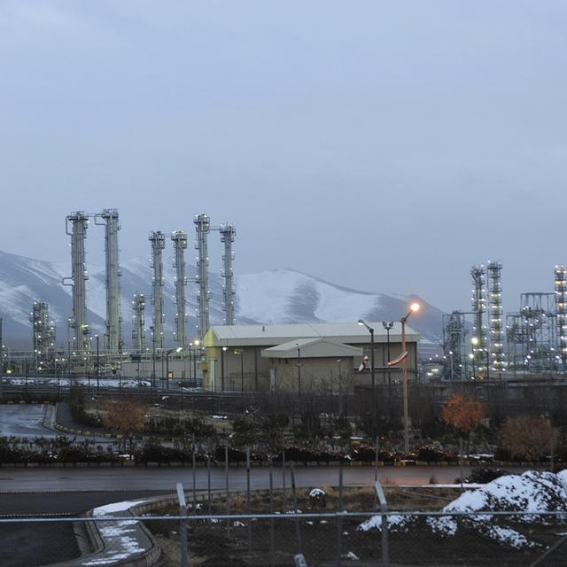 Le réacteur nucléaire d'Arak, en Iran. [AP/Keystone - Hamid Foroutan]