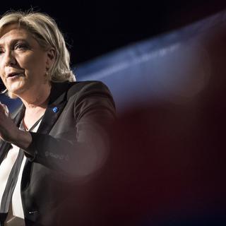 Marine Le Pen avait refusé le 10 mars de se rendre a une convocation des juges. [Jean-Francois Badias]