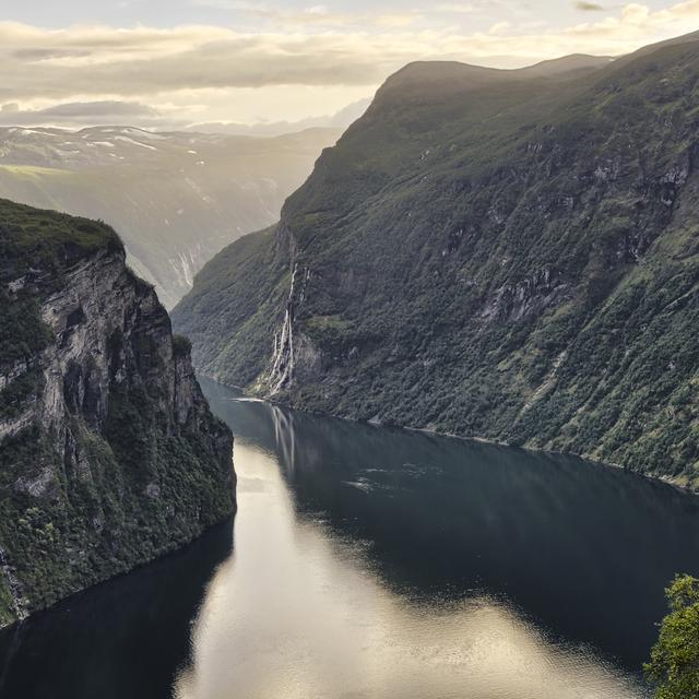 Le fjord Geiranger en Norvège. [Fotolia - deemes]