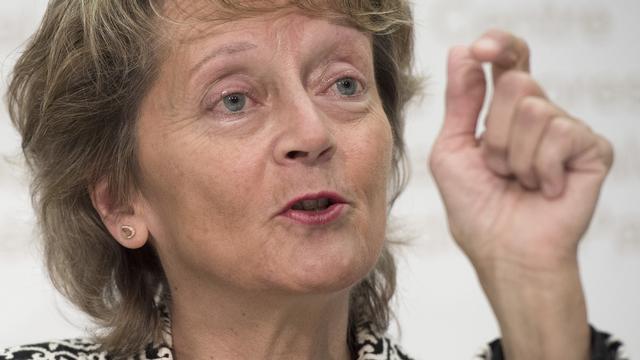 L'ancienne conseillère fédérale Eveline Widmer-Schlumpf avait initié la réforme RIE III. [keystone - Lukas Lehmann]