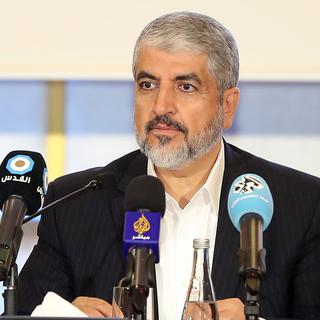 Le chef politique du Hamas Khaled Mechaal a proposé un amendement à la charte rédigée en 1988. [AFP - Karim Jaafar]