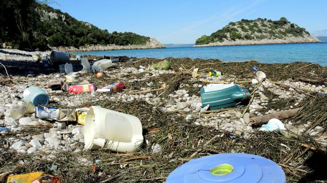 Certains jugent que la pollution plastique est un problème aussi grave que le réchauffement climatique. [DPA/AFP - Rolf Haid]