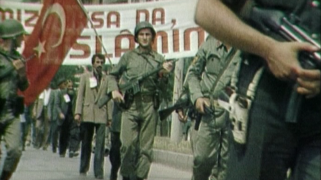L'armée turque est au pouvoir en 1980.