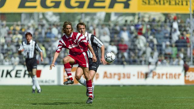 Johann Lonfat sous les couleurs du FC Sion en 1997. [Keystone - Werner Getzmann]