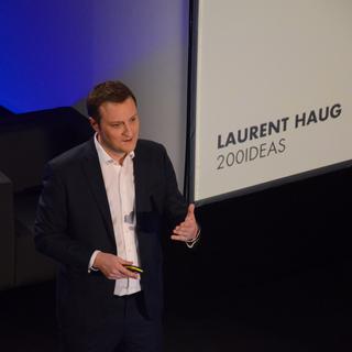 Laurent Haug, fondateur de la conférence 200 Ideas. [Youtube]