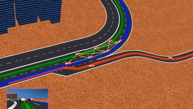 L'algorithme de l'EPFL permet de gérer et contrôler le système de navigation. [AutoNet2030]