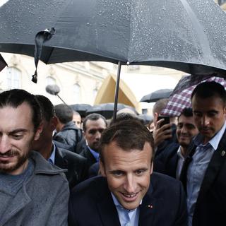 Le président français Emmanuel Macron, le 17 septembre 2017. [AFP - Thibault Camus]