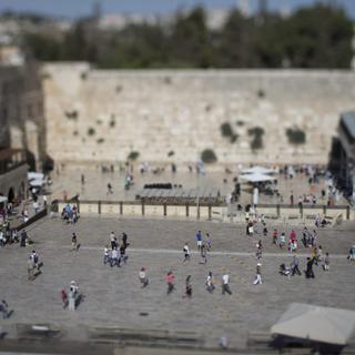 Le parvis du mur des lamentations à Jérusalem. [EPA/Keystone - Abir Sultan]