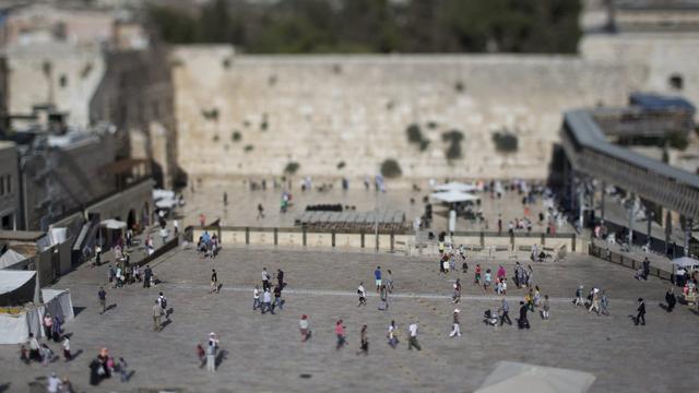Le parvis du mur des lamentations à Jérusalem. [EPA/Keystone - Abir Sultan]