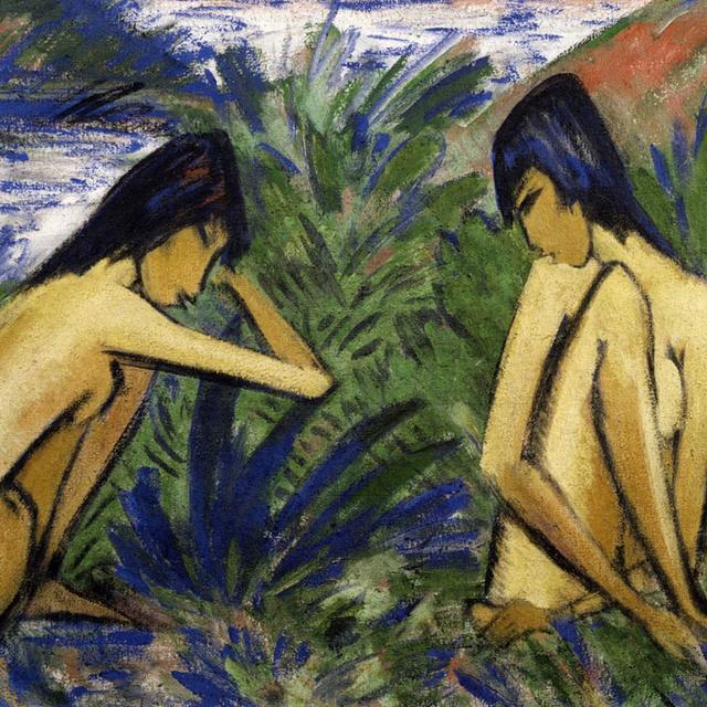 "La baignade", Otto Mueller (1921)