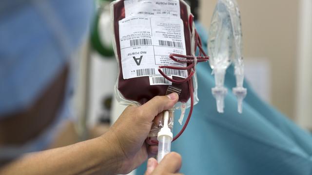 La société californienne propose des transfusions de "sang jeune". [Keystone - Gaëtan Bally]