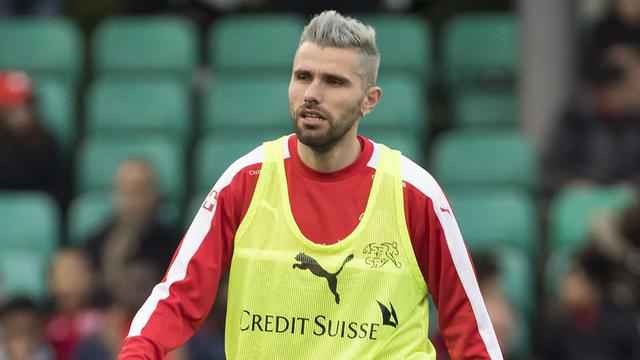 Behrami a interrompu l'entraînement dès l'échauffement, mercredi après-midi.