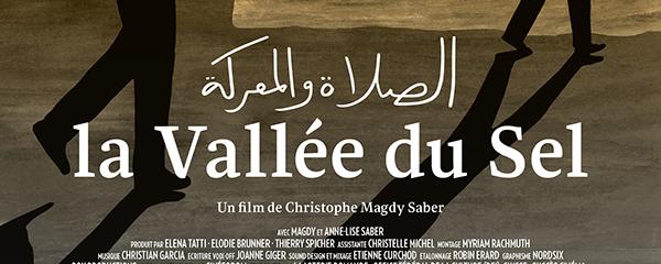 L'affiche du film "La Vallée du sel" de Christophe M. Saber présenté aux 52es Journées de Soleure, dans le cadre de la programmation "Voyages loin du pays". [Box Productions]