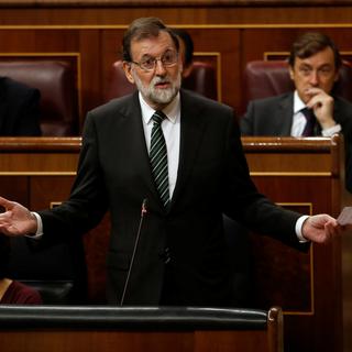 Le Premier ministre espagnol Mariano Rajoy. [Juan Medina]