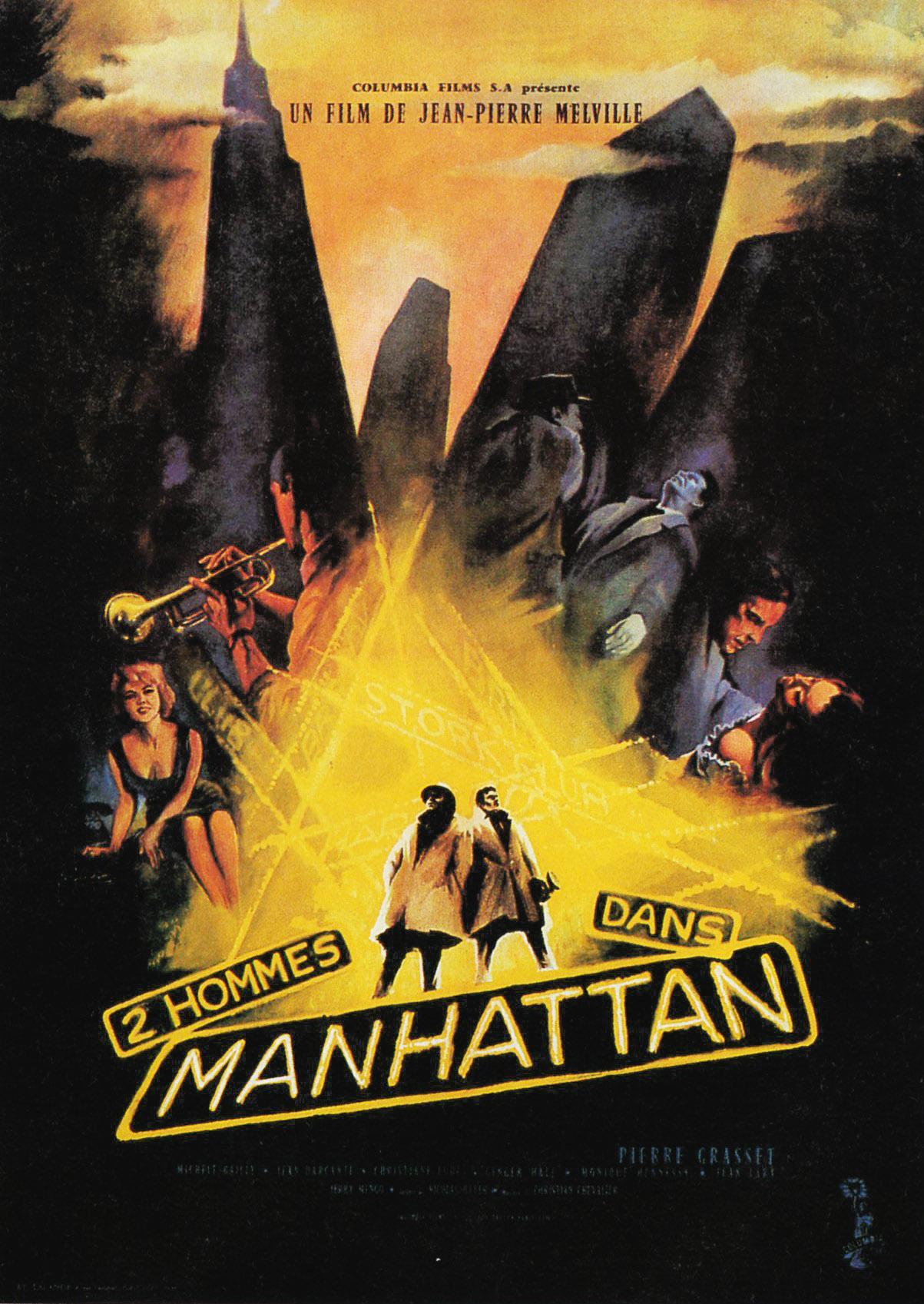 L'affiche du film "Deux hommes dans Manhattan". [DR]