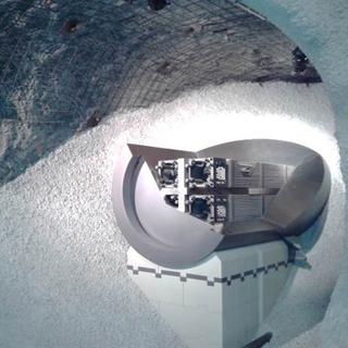 Maquette du tunnel de stockage pour les éléments combustibles usés.
Lab. sout. Mt Terri
LMS/EPFL [LMS/EPFL - Lab. sout. Mt Terri]