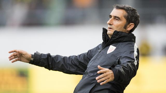 Ernesto Valverde a été nommé à la tête de Barcelone. [Gian Ehrenzeller]