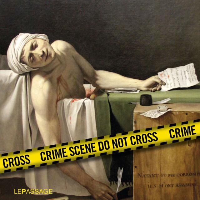 Couverture du livre "Scènes de crime au Louvre" de Christos Markogiannakis. [lepassage-editions.fr - lepassage-editions.fr]
