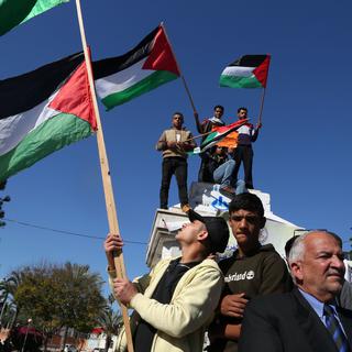 Les tensions reprennent entre le Fatah et le Hamas dans la bande de Gaza. [AFP - Photo by Momen Faiz/NurPhoto]