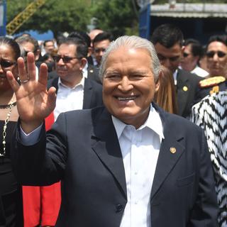 Le président du Salvador, Salvador Sanchez Ceren, ancien leader du Front Farabundo Marti de Libération nationale. [AFP - Oscar Rivera]