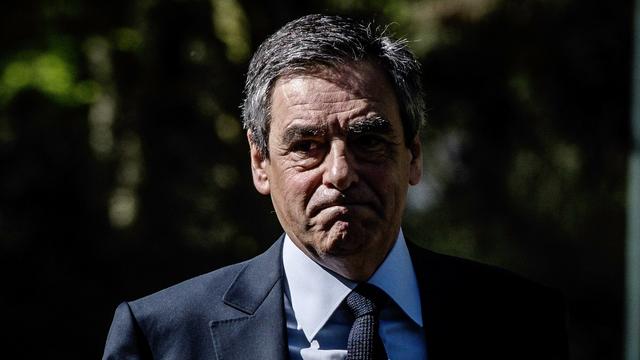 Le candidat Les Républicains François Fillon. [Keystone - CHRISTOPHE PETIT TESSON]