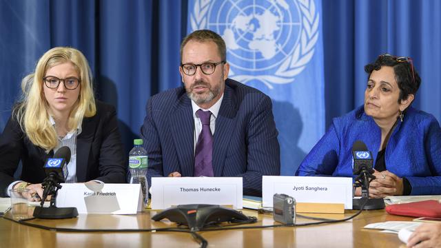 L'ONU appelle à un financement d'urgence face à la crise des Rohingyas. [Keystone - Martial Trezzini]