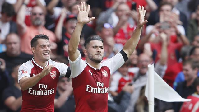 Ces deux hommes, Granit Xhaka le passeur, et Sead Kolasinac, ont permis à Arsenal d'égaliser contre Chelsea. [Kirsty Wigglesworth]