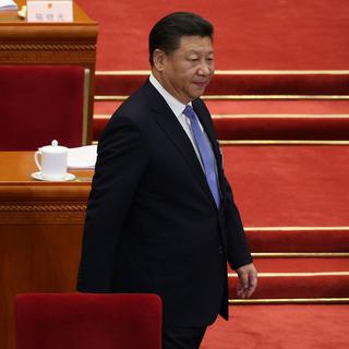 Le président chinois Xi Jinping. [Keystone - Wu Hong]
