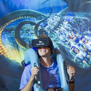 Sea World Kraken VR. [Sea World Orlando]