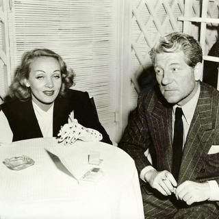 Marlene Dietrich et Jean Gabin.
