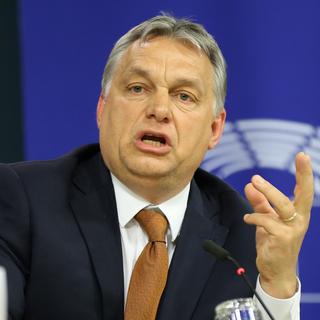 Le Premier ministre hongrois Victor Orban. [AFP - Dursun Aydemir]
