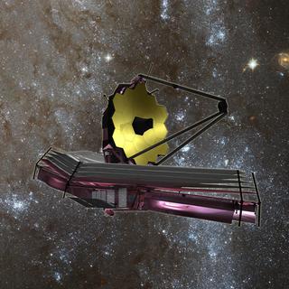 Une représentation d'artiste du James Webb Space Telescope de la Nasa.
AFP [AFP]