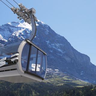 L'une des télécabines doit relier le glacier de l'Eiger. [jungfrau.ch]