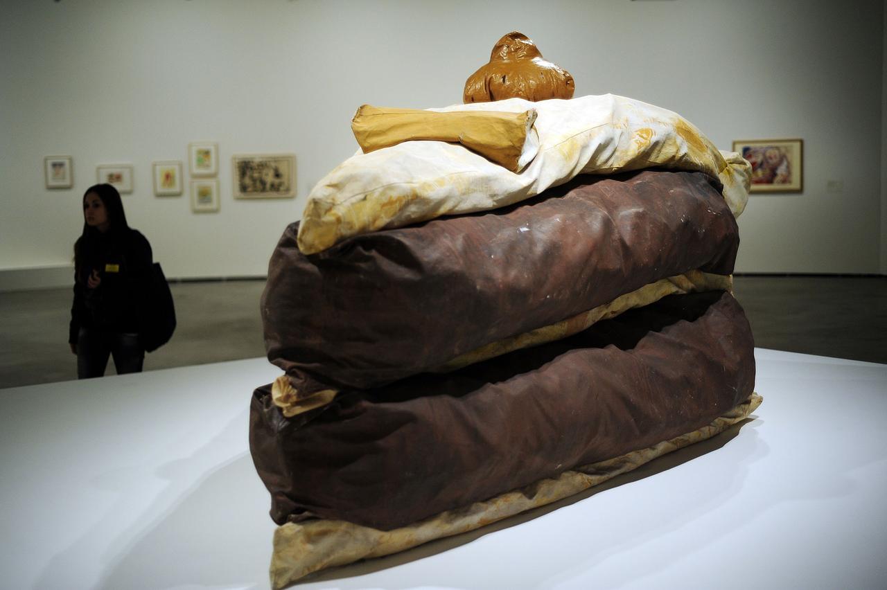 "Floor Cake" de l'artiste américain Claes Oldenburg [AFP - Rafa Rivas]