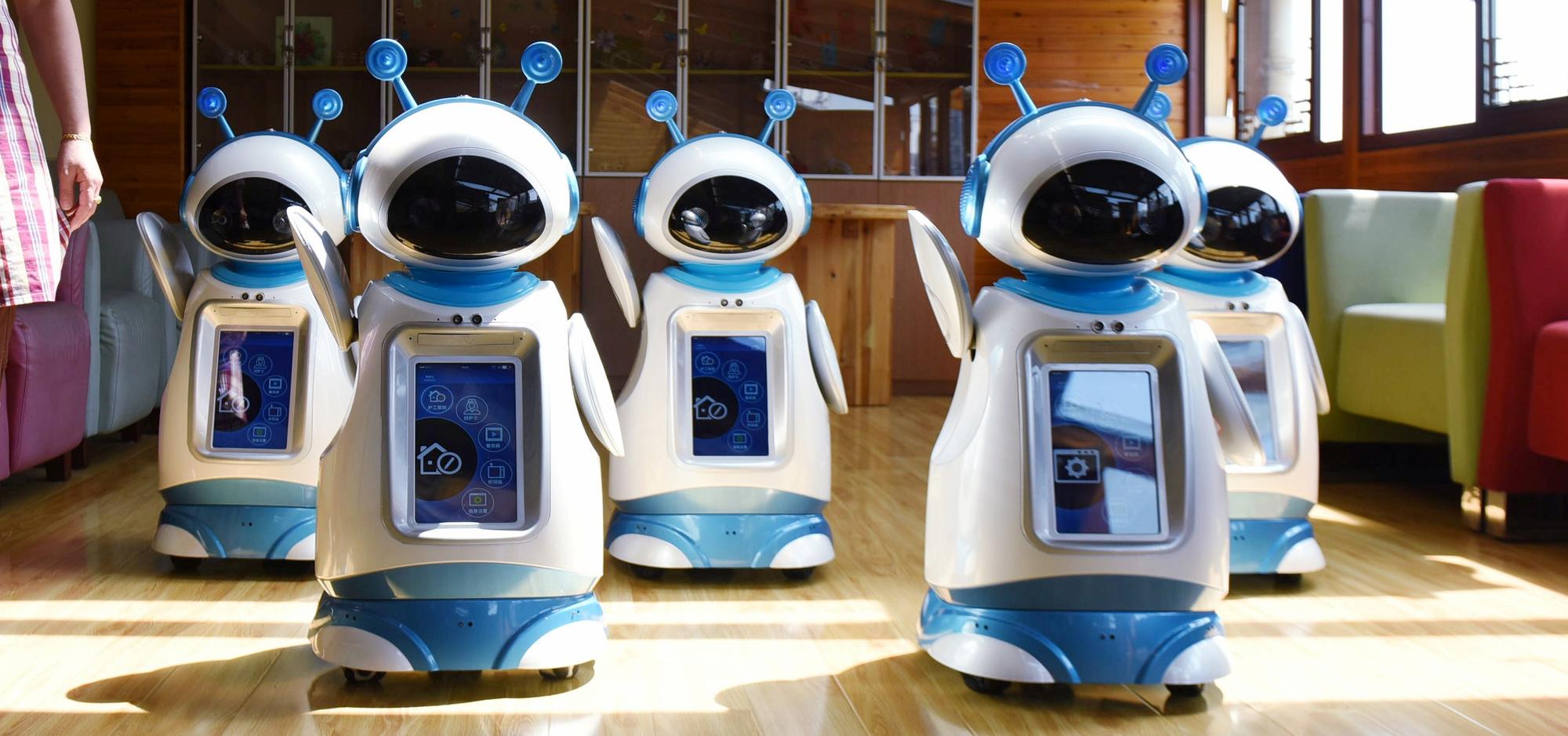 Les robots débarquent à l'EMS. [Reuters - © China Stringer Network / Reut]