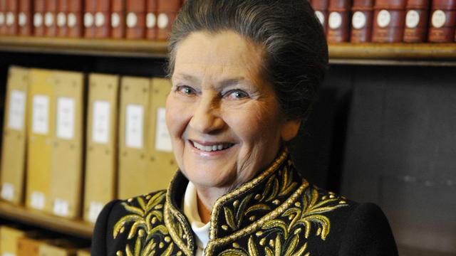 Simone Veil a été membre de l'Académie française. [Keystone - Philippe Wopjazer]