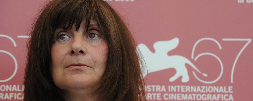 Catherine Breillat présente "La belle endormie", à Venise, en 2017. [AFP - ALBERTO PIZZOLI]