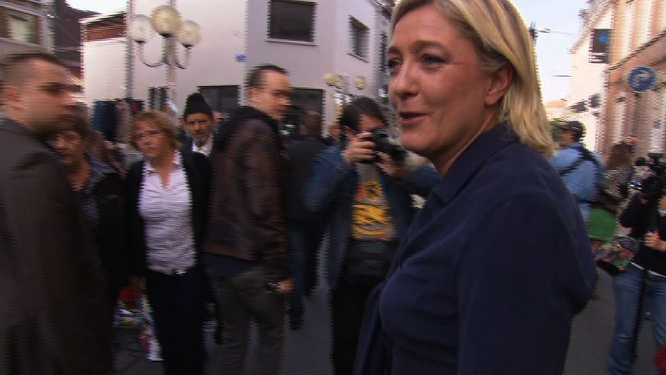 Marine Le Pen en 2012. [RTS]