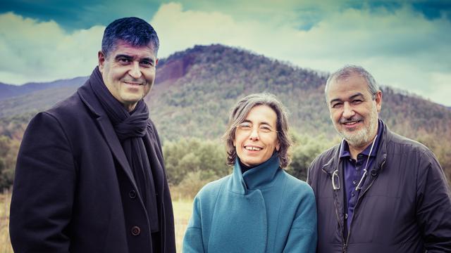 Rafael Aranda, Carme Pigem et Ramon Vialta, les trois Espagnols récompensés. [www.pritzkerprize.com/Javier Lorenzo Domínguez]