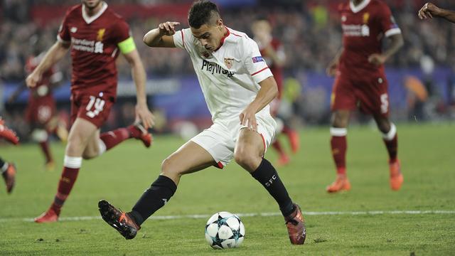 Avec son doublé, Wissam Ben Yedder a mené la révolte andalouse. [Cristina Quicler]