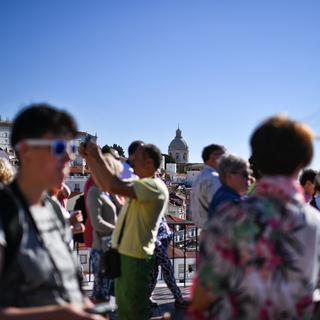 Les touristes sont de plus en plus nombreux à Lisbonne. [AFP - Patricia de Melo Moreira]