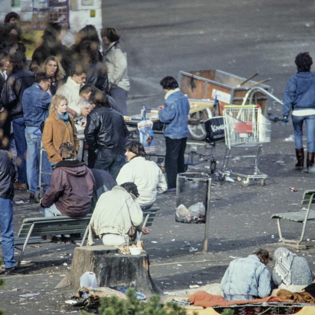 La Platzspitz de Zurich était devenue la mecque européenne de la drogue.