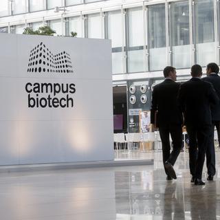 Le campus biotech à Genève. [Keystone - Salvatore Di Nolfi]