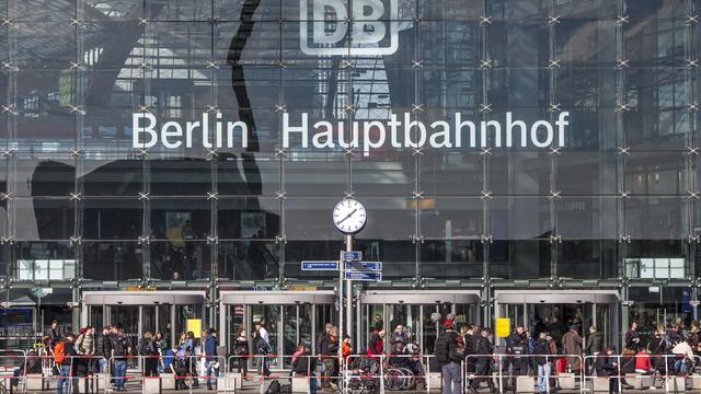 La gare de Berlin. [AFP - OMER MESSINGER / NurPhoto]