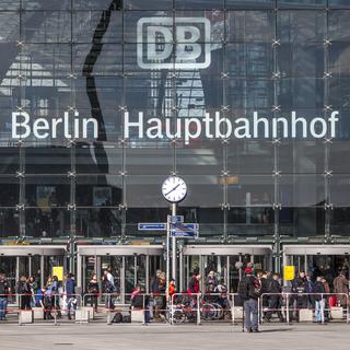 La gare de Berlin. [AFP - OMER MESSINGER / NurPhoto]