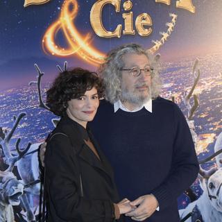 Alain Chabat et Audrey Tautou à l'affiche de "Santa & Cie". [AFP - François Pauletto/Citizenside]